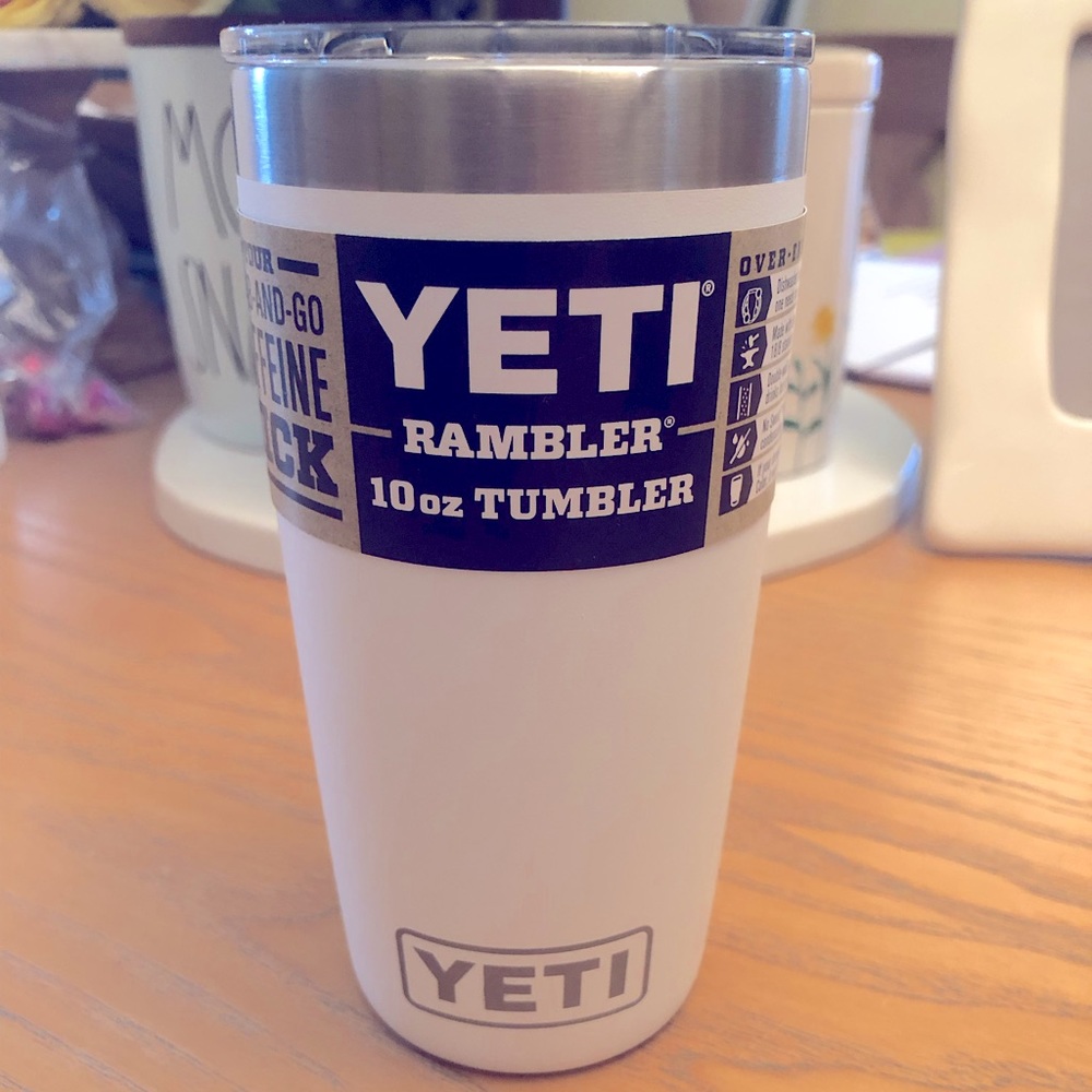 Yeti White Rambler 10oz YETI